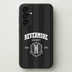 Addams Academy Gray  - Wednesday Phone Case for Galaxy A55