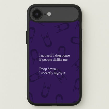 Deep Down.. I Secretly Enjoy It Phone Case for iPhone 17 Air