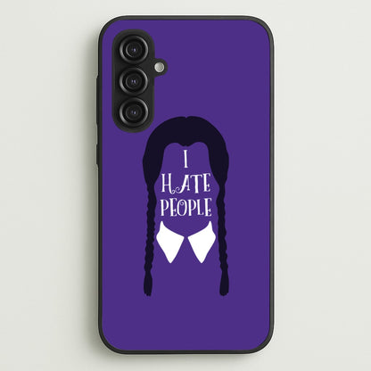 I Hate People  - Wednesday Phone Case for Galaxy S23FE
