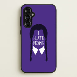 I Hate People  - Wednesday Phone Case for Galaxy A54