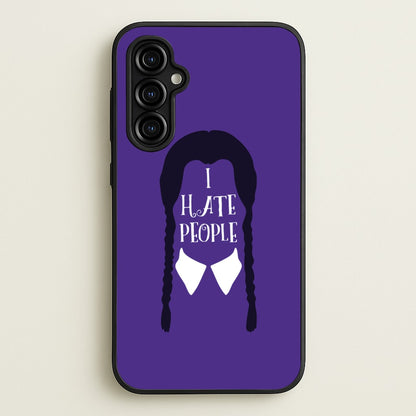 I Hate People  - Wednesday Phone Case for Galaxy A54
