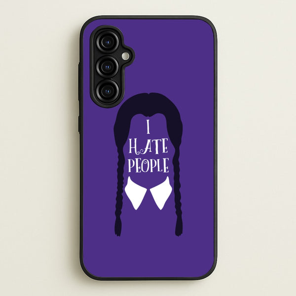 I Hate People  - Wednesday Phone Case for Galaxy A54