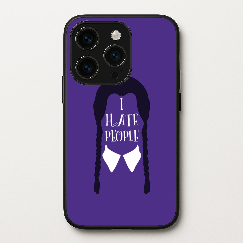 I Hate People  - Wednesday Phone Case for iPhone 14 Pro