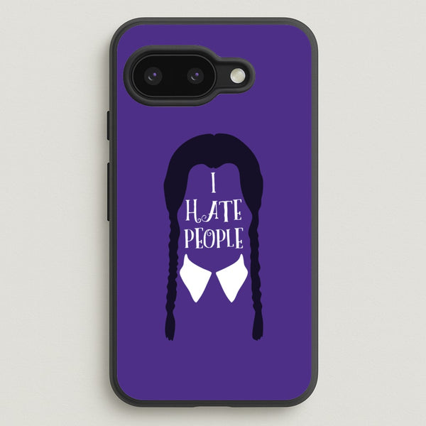 I Hate People  - Wednesday Phone Case for Google Pixel 9a