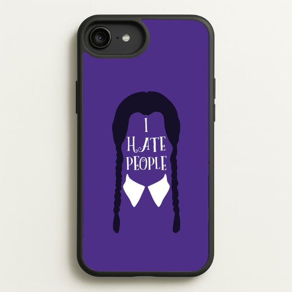 I Hate People  - Wednesday Phone Case for iPhone 6 Plus / 7 Plus / 8 Plus