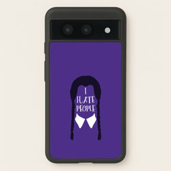 I Hate People  - Wednesday Phone Case for Google Pixel 8a