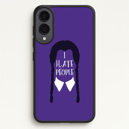 I Hate People  - Wednesday Phone Case for Galaxy S25 Edge