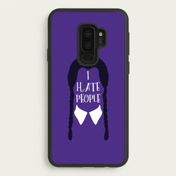 I Hate People  - Wednesday Phone Case for Galaxy S9 Plus