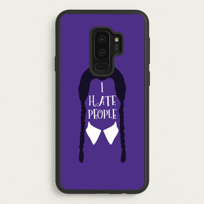 I Hate People  - Wednesday Phone Case for Galaxy S9 Plus