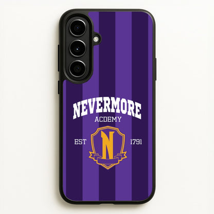 Addams Academy Purple  - Wednesday Phone Case for Galaxy A56