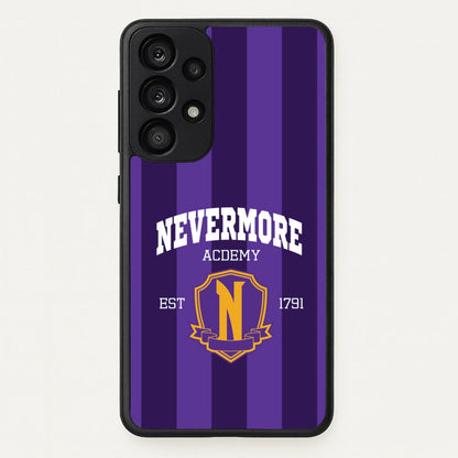 Addams Academy Purple  - Wednesday Phone Case for Galaxy A33