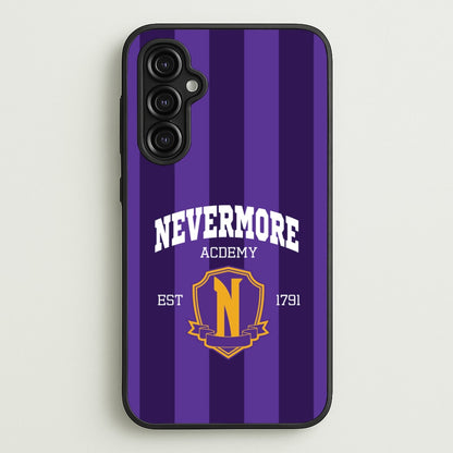 Addams Academy Purple  - Wednesday Phone Case for Galaxy A14