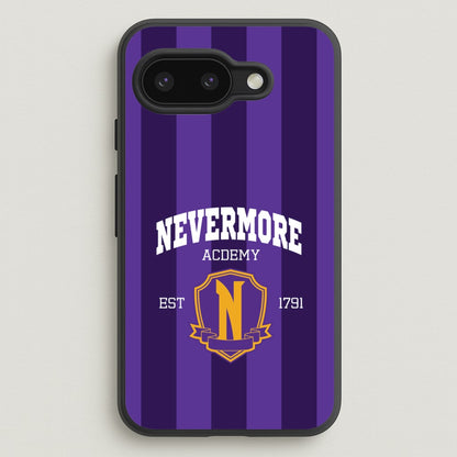 Addams Academy Purple  - Wednesday Phone Case for Google Pixel 9a