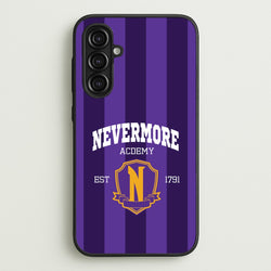 Addams Academy Purple  - Wednesday Phone Case for Galaxy A16