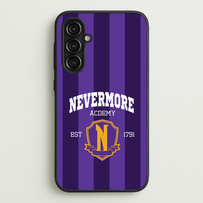 Addams Academy Purple  - Wednesday Phone Case for Galaxy A16