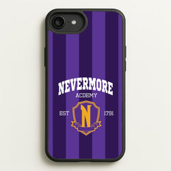 Addams Academy Purple  - Wednesday Phone Case for iPhone 6 Plus / 7 Plus / 8 Plus