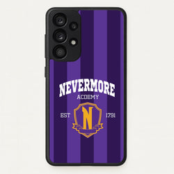 Addams Academy Purple  - Wednesday Phone Case for Galaxy A53