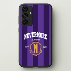Addams Academy Purple  - Wednesday Phone Case for Galaxy A35
