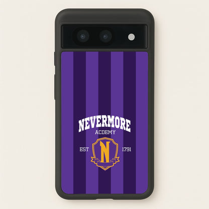Addams Academy Purple  - Wednesday Phone Case for Google Pixel 8a