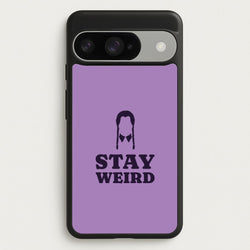 Stay Weird Purple Phone Case for Google Pixel 10 / 10 Pro