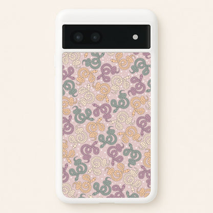 Snakes And Stars - Western   - Western Phone Case for Google Pixel 7a