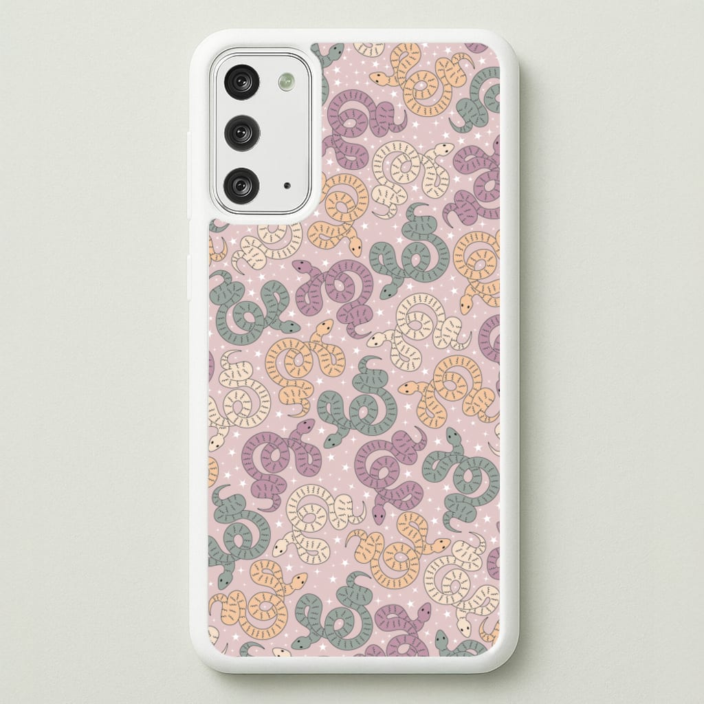 Snakes And Stars - Western   - Western Phone Case for Galaxy Note 20