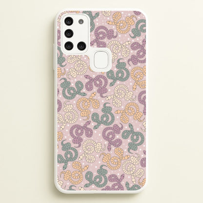 Snakes And Stars - Western   - Western Phone Case for Galaxy A21s