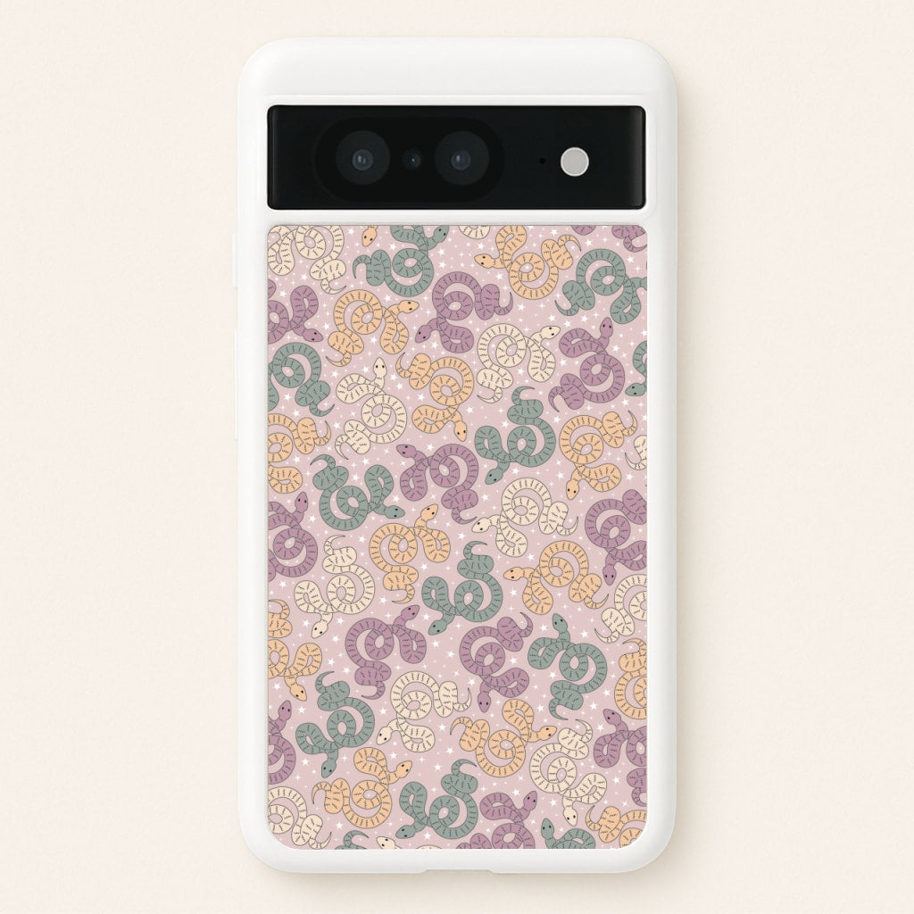 Snakes And Stars - Western   - Western Phone Case for Google Pixel 8