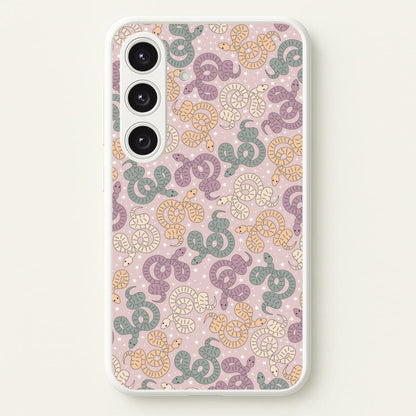 Snakes And Stars - Western   - Western Phone Case for Galaxy S24