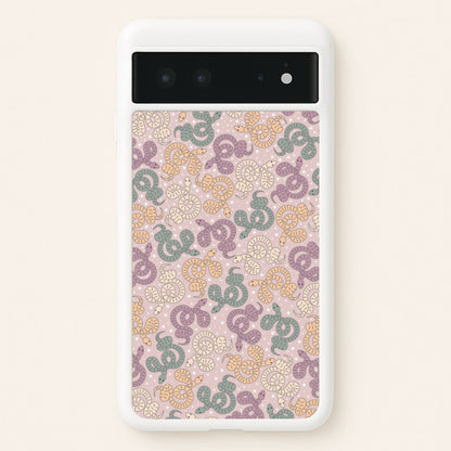 Snakes And Stars - Western   - Western Phone Case for Google Pixel 6