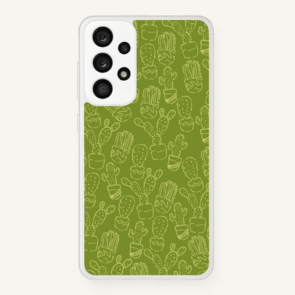 Green And Yellow Cacti - Western   - Western Phone Case for Galaxy A33