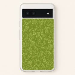 Green And Yellow Cacti - Western   - Western Phone Case for Google Pixel 7a