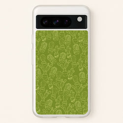 Green And Yellow Cacti - Western   - Western Phone Case for Google Pixel 8 Pro