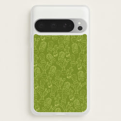 Green And Yellow Cacti - Western   - Western Phone Case for Google Pixel 9 Pro XL