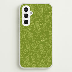 Green And Yellow Cacti - Western   - Western Phone Case for Galaxy S23FE