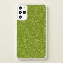 Green And Yellow Cacti - Western   - Western Phone Case for Galaxy S20 Plus