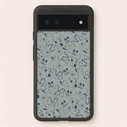 Blue Snakes And Skulls - Western   - Western Phone Case for Google Pixel 6