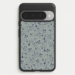 Blue Snakes And Skulls - Western Phone Case for Google Pixel 10 Pro XL