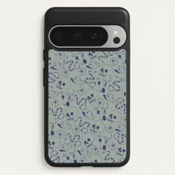 Blue Snakes And Skulls - Western   - Western Phone Case for Google Pixel 9 Pro XL