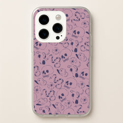Purple Snakes And Skulls - Western   - Western Phone Case for iPhone 15 Pro Max