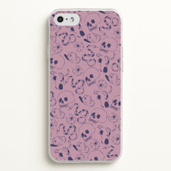 Purple Snakes And Skulls - Western   - Western Phone Case for iPhone 5 / 5s / SE 2016
