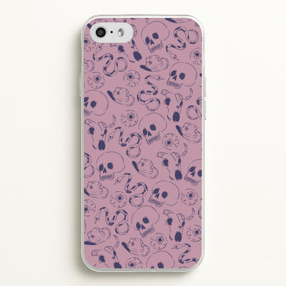 Purple Snakes And Skulls - Western   - Western Phone Case for iPhone 5 / 5s / SE 2016