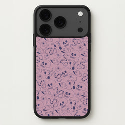 Purple Snakes And Skulls - Western Phone Case for iPhone 17 Pro Max