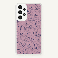 Purple Snakes And Skulls - Western   - Western Phone Case for Galaxy A33