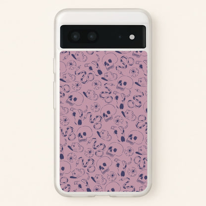 Purple Snakes And Skulls - Western   - Western Phone Case for Google Pixel 7