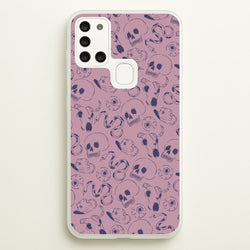 Purple Snakes And Skulls - Western   - Western Phone Case for Galaxy A21s