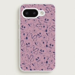 Purple Snakes And Skulls - Western   - Western Phone Case for Google Pixel 9a