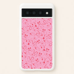 Pink Snakes And Skulls - Western   - Western Phone Case for Google Pixel 7 Pro