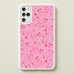 Pink Snakes And Skulls - Western   - Western Phone Case for Galaxy S20 Plus