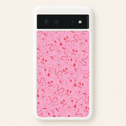 Pink Snakes And Skulls - Western   - Western Phone Case for Google Pixel 6